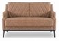 TETRA Sofa 2 Sitzer Braun