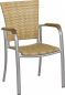 Lounge Sessel Outdoor Bali sereno mit Armlehne stapelbar 