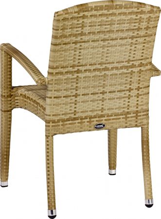 Lounge Sessel Outdoor Favori sereno mit Armlehnen stapelbar 