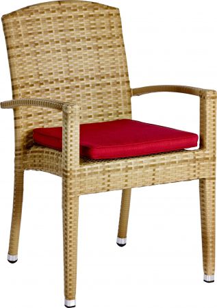 Lounge Sessel Outdoor Favori sereno mit Armlehnen stapelbar 